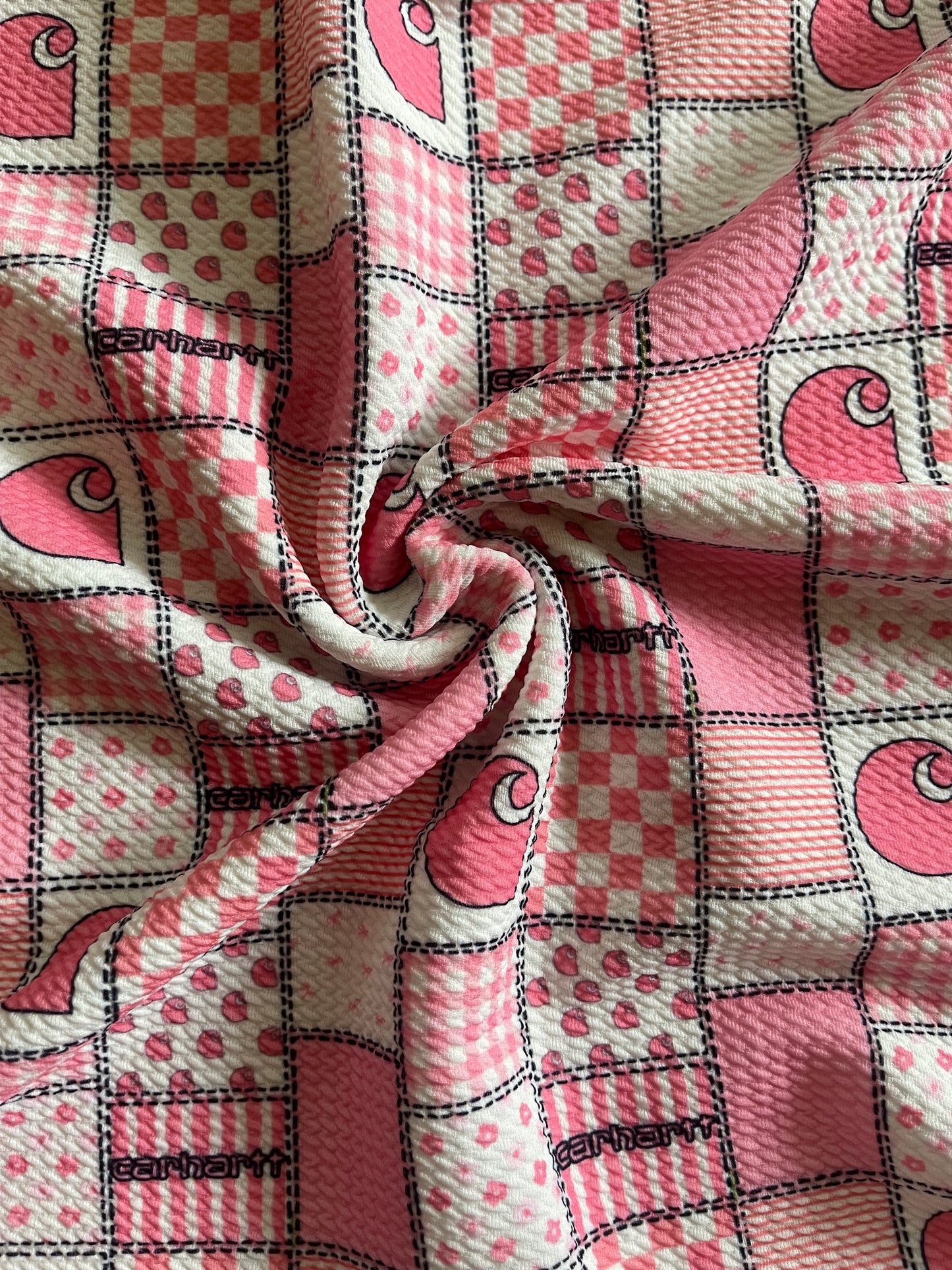 Pink patchwork