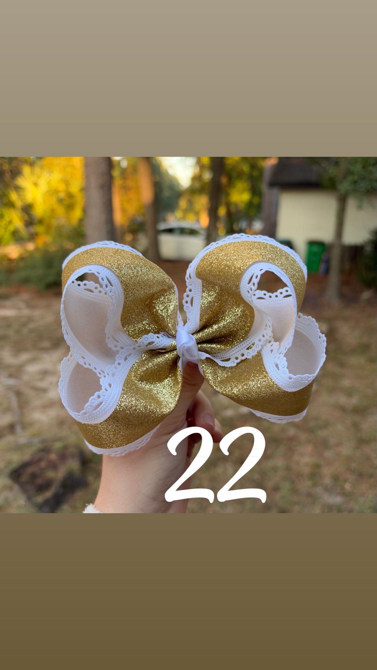 Christmas ribbon