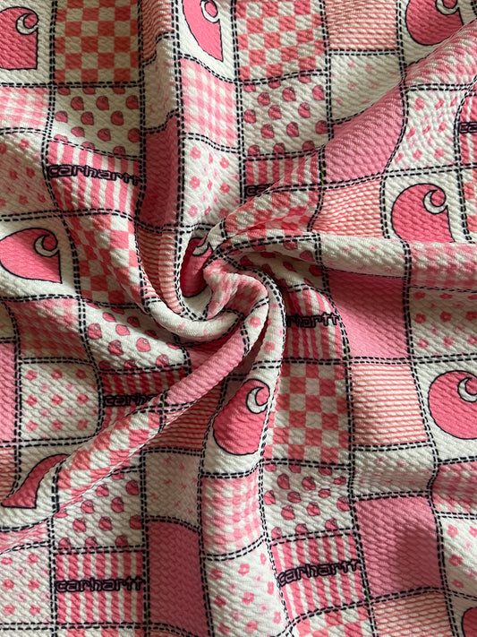 Pink patchwork