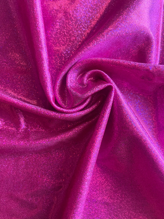 Hot pink holographic