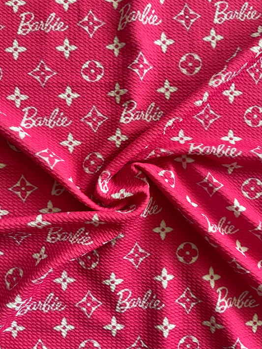 Hot pink boujee Barbie