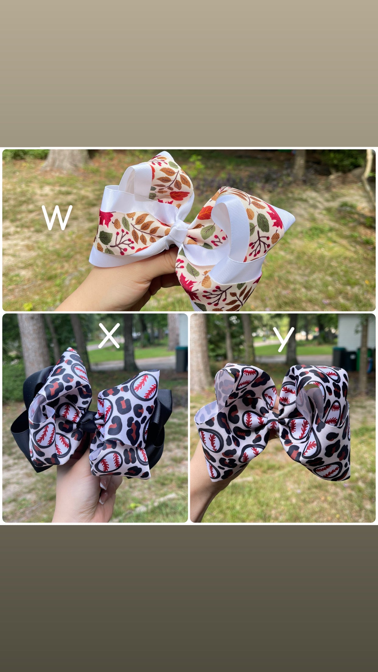 Ribbon bows
