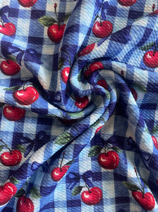 Checkered cherries