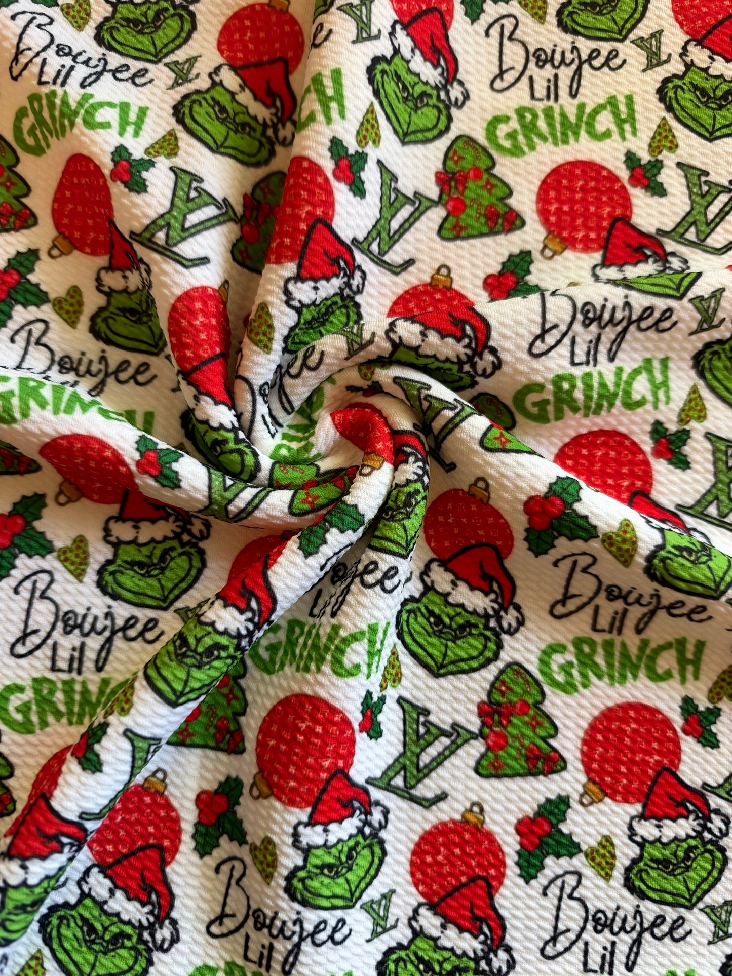 Boujee lil grinch
