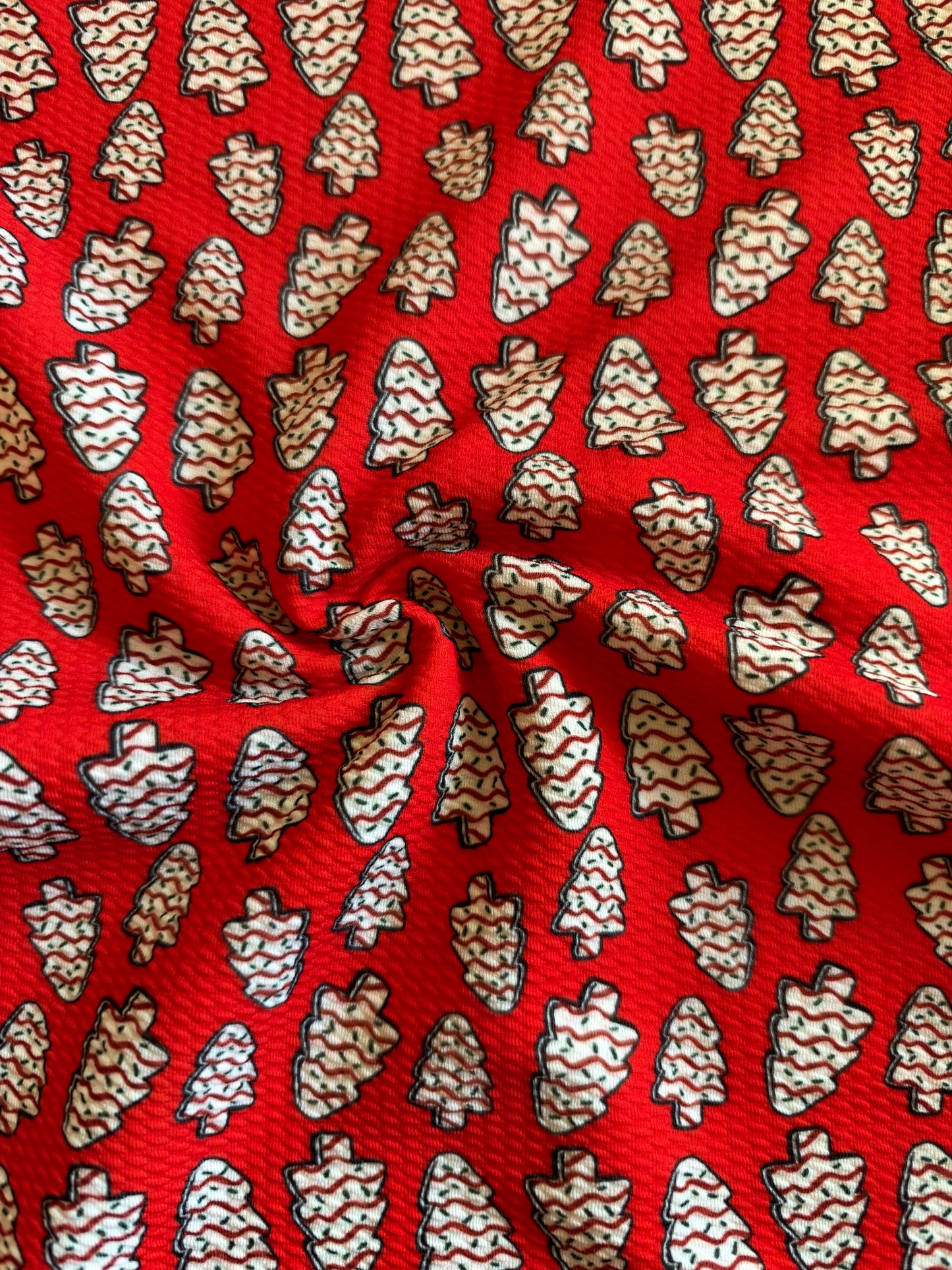 Snackcakes on red