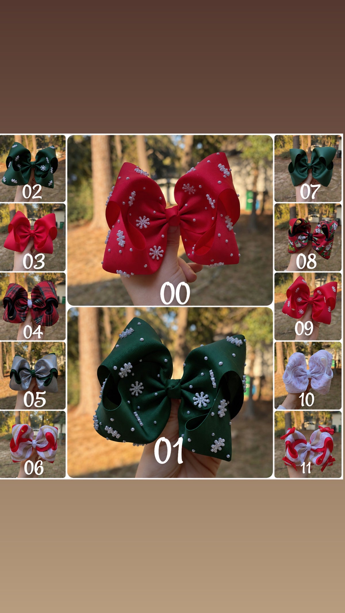 Christmas ribbon